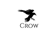 Crow Logo, a Branding & Logo Template by ashenterprise (Thumbnail 2 of 2)
