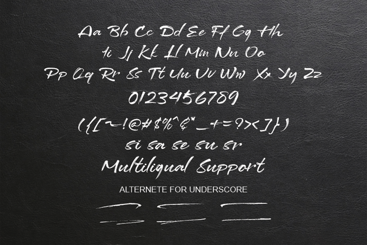 Dottaaz Brush Font, a Script Font by Joko Setiono (Photo 6 of 7)
