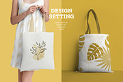 12 Shopping Tote Bag Mockups, a Product Mockup by Grow Design Craft Studio (Thumbnail 7 of 10)