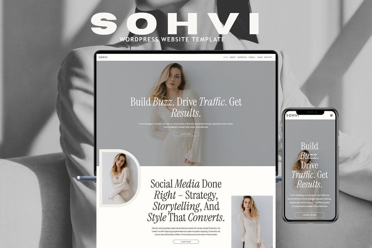 Minimal Portfolio Website Template preview 6