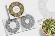 Folk style wreath for coloring, a Brushes & More by dnapslvsk (Thumbnail 5 of 6)