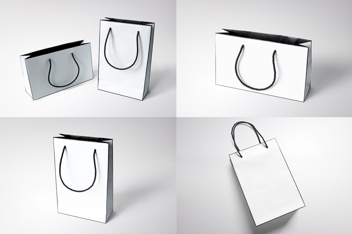 Paper Bags Mock-ups, a Packaging Mockup by ItemBridge (Photo 5 of 5)