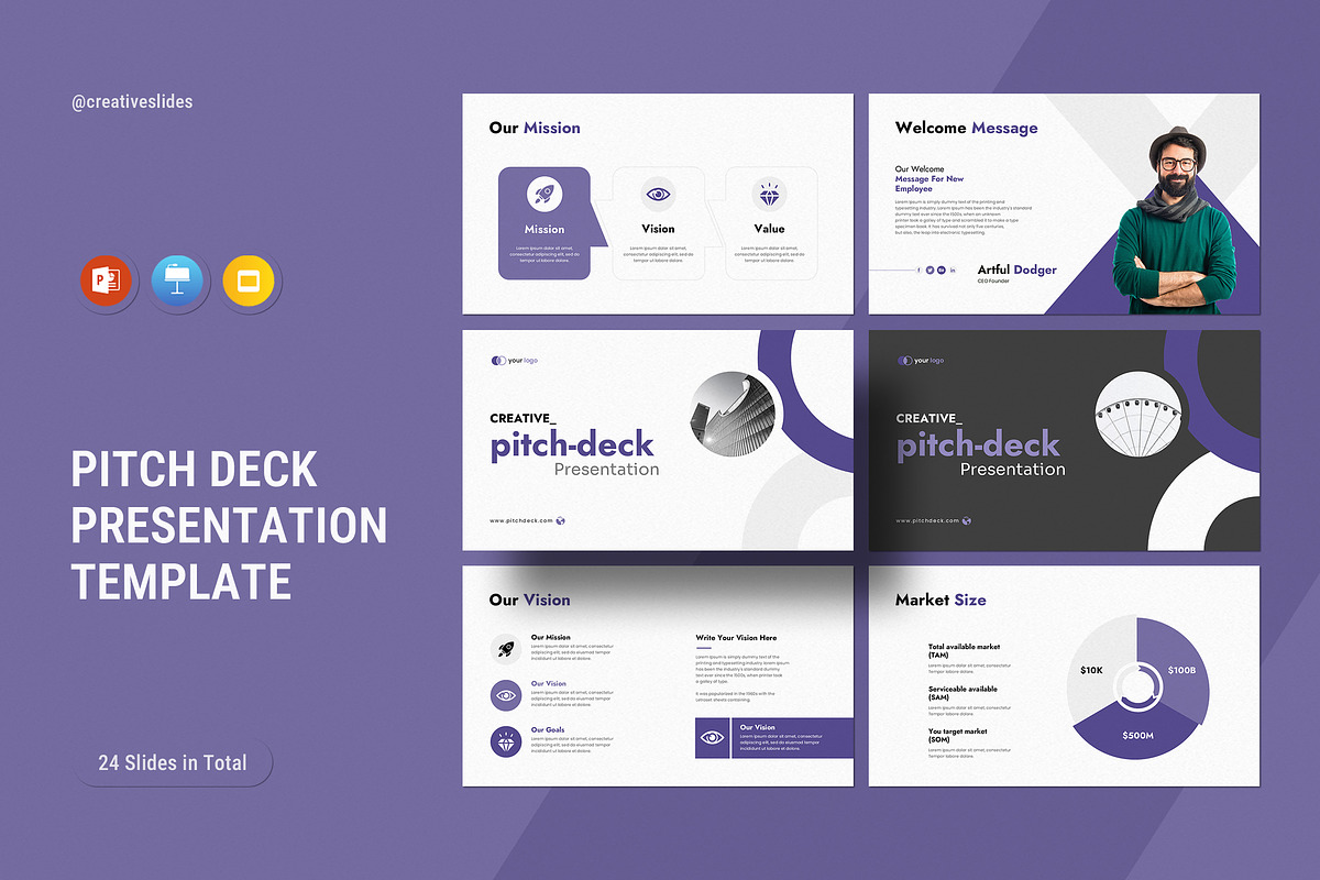 Bundle-Pitch Deck Presentation, a Presentation Template by CreativeSlides (Photo 1 of 7)