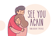 See You Again Typeface, a Script Font by Seemly Fonts (Thumbnail 1 of 5)