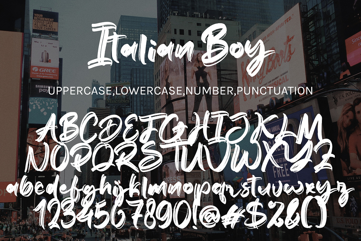 Italian Boy, a Handwritten Font by HaKi Studio (Photo 5 of 5)