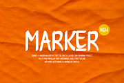 Skonek - Handdrawn Bold Font, a Handwritten Font by QR Design Studio (Thumbnail 4 of 11)
