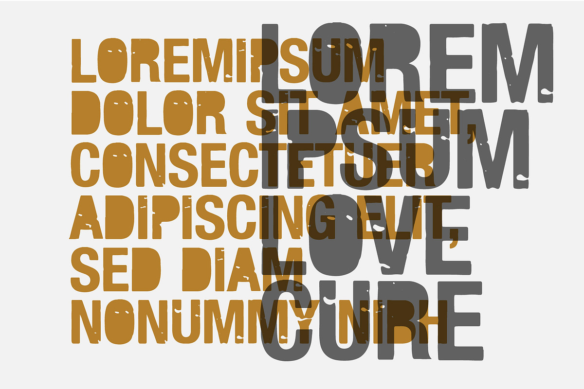 LOVECURE, a Font by vtks design (Photo 3 of 4)