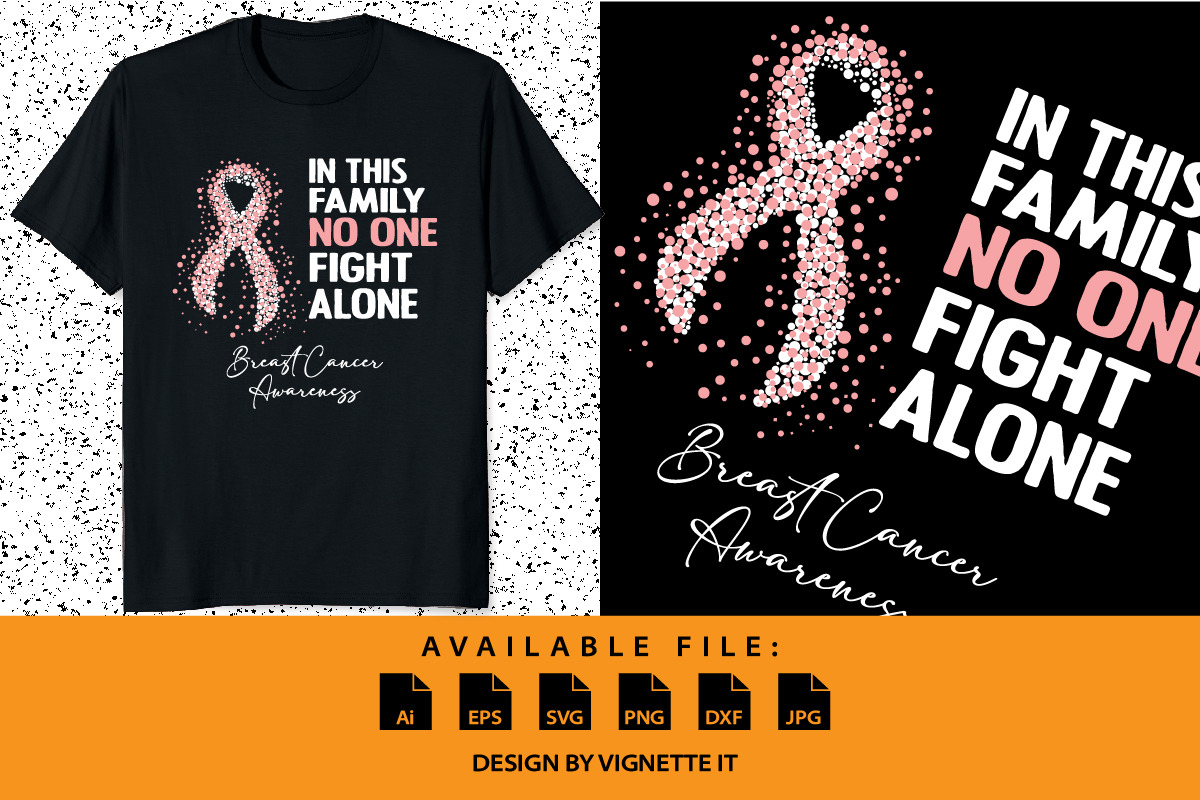 Breast cancer awareness shirt, a Healthcare Illustration by Vignette.IT (Photo 1 of 2)