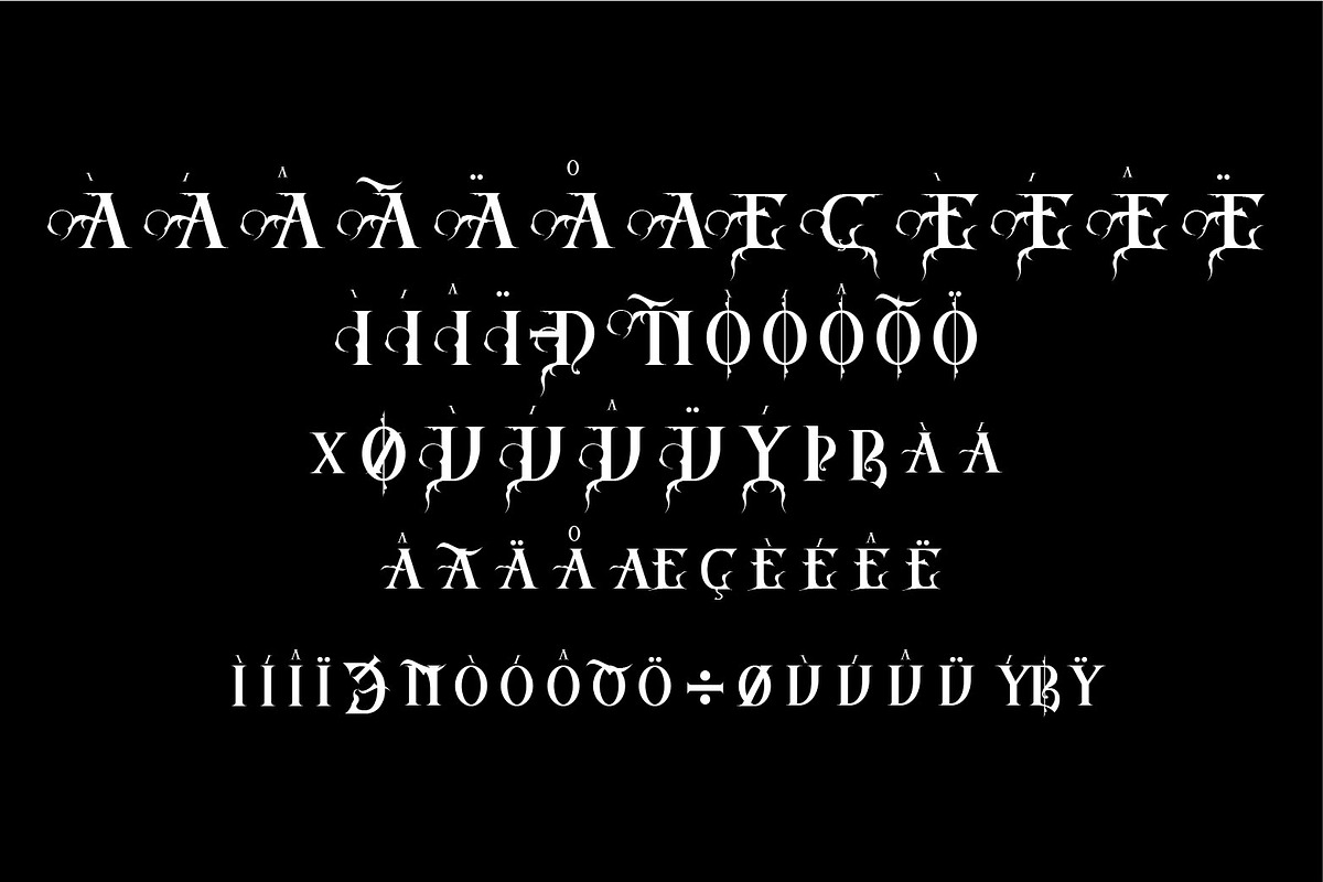 Barbar Shop - serif blackletter, a Blackletter Font by WAP (Photo 5 of 7)