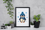 Retro Snowman PNG Funny Christmas Su, an Animal Illustration by Daily.Designs (Thumbnail 5 of 10)