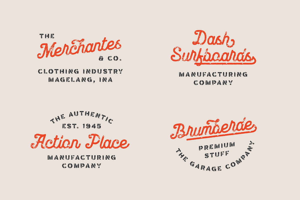 Brocades - Crafted Font, a Sans Serif Font by Edignwn Type (Photo 5 of 9)