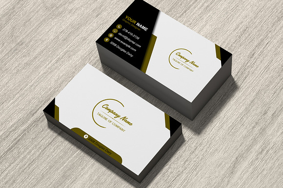Modern Corporate ID Card preview 8