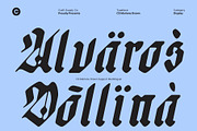 CS Marlone Drawn, a Blackletter Font by Craft Supply Co. (Thumbnail 7 of 8)