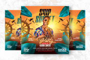 Ship Sunset Party Flyer Design, a Flyer Template by Shajib Shikder (Thumbnail 2 of 2)