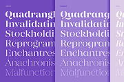 Gabriela Stencil, a Serif Font by Lechuga Type (Thumbnail 4 of 15)