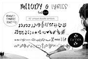 Melody & Lyrics - Font Duo, a Script Font by Inksnthings (Thumbnail 16 of 17)