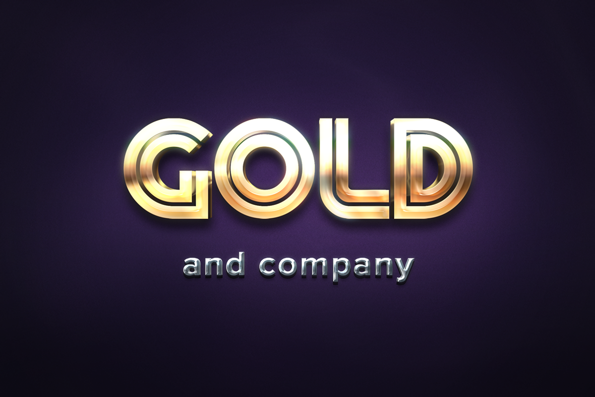 Gold & Co - 3D Layer Effects for PS, a Layer Style Add-On by Nice To Must Have (Photo 1 of 5)