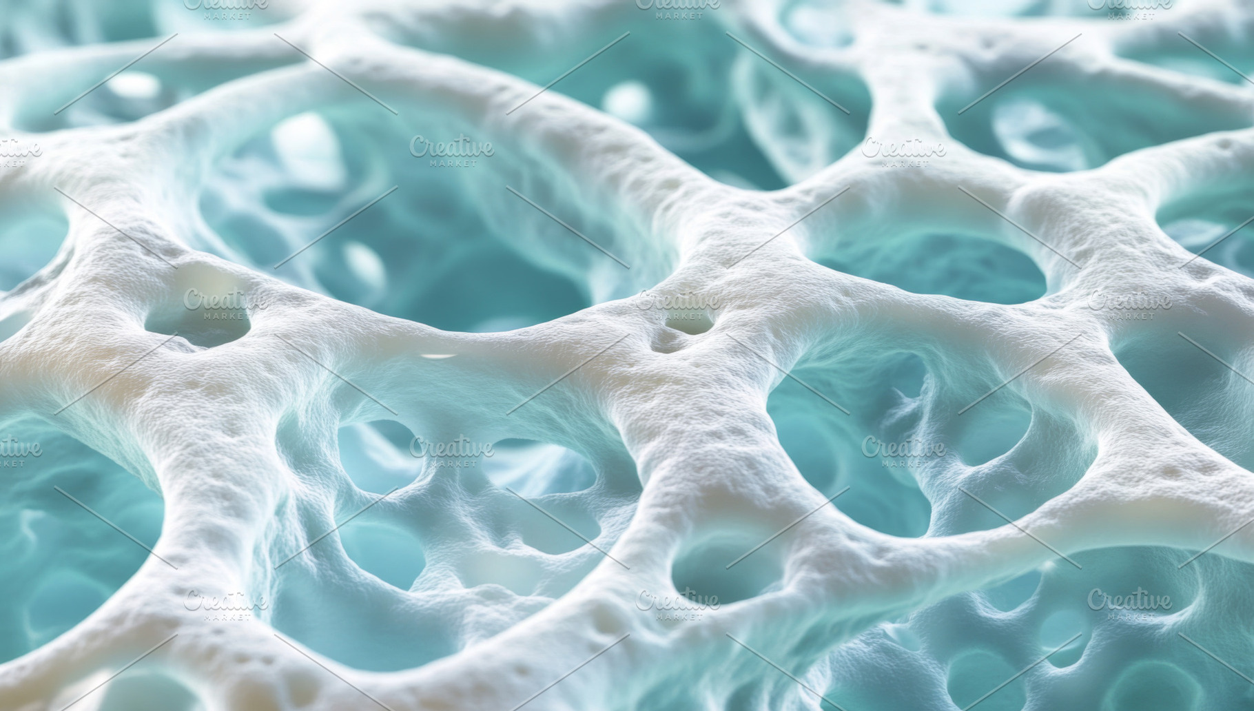 Close-up of plant cells with intrica, a Photo by Dvoevnore photos