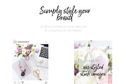 Social media styled stock, a Product Mockup by Simply Social (Thumbnail 3 of 6)