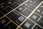 Creative Dark Business Card, a Business Card Template by bouncy (Thumbnail 3 of 4)