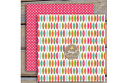 Surfing Digital Papers & Clipart, a Pattern Graphic by JennyL Designs (Thumbnail 3 of 5)