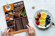 BBQ flyer menu, a Flyer Template by imadeDesign (Thumbnail 2 of 3)