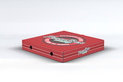 Pizza Box Mock-Up, a Packaging Mockup by DesignRushMarket (Thumbnail 2 of 6)