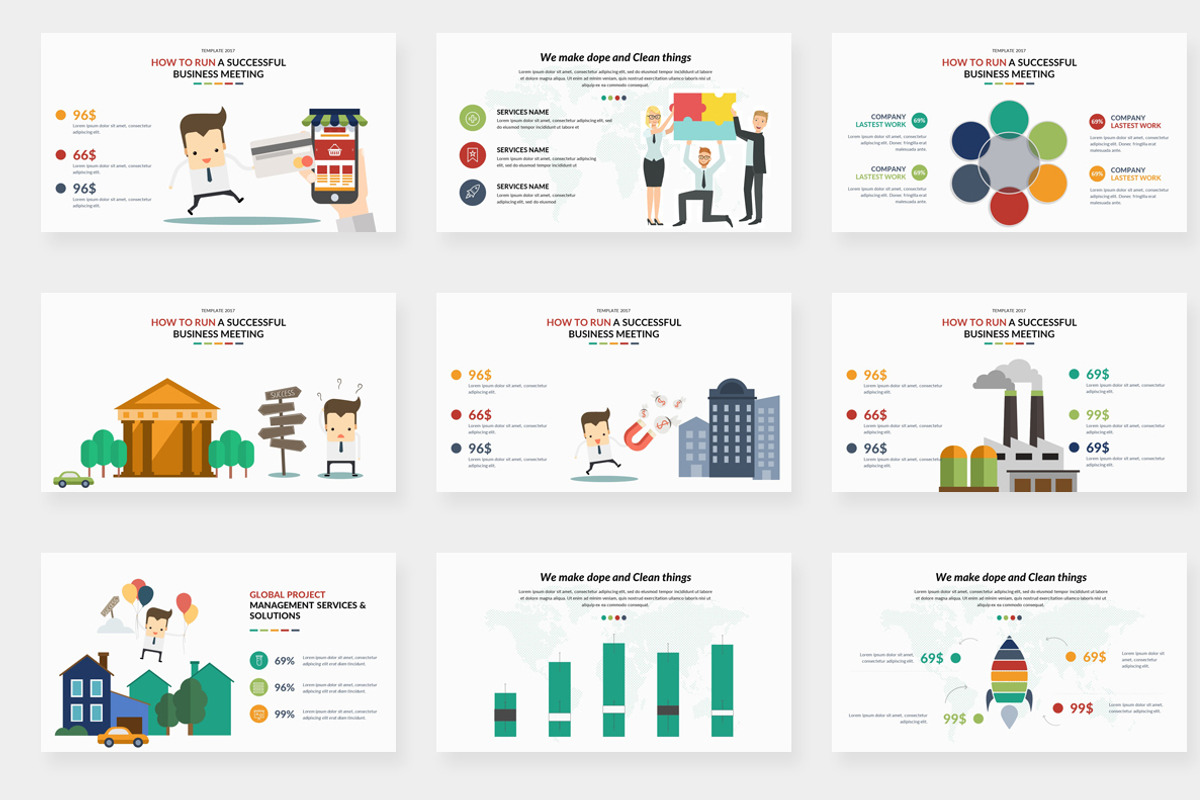 Dizital Infographic Pack Keynote, a Presentation Template by One Percent Studio (Photo 16 of 20)