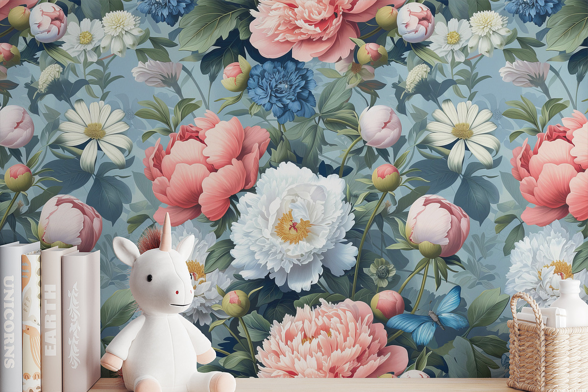 Gorgeous Peonies Floral Pattern 2, a Pattern Graphic by Olya Creative (Photo 5 of 7)