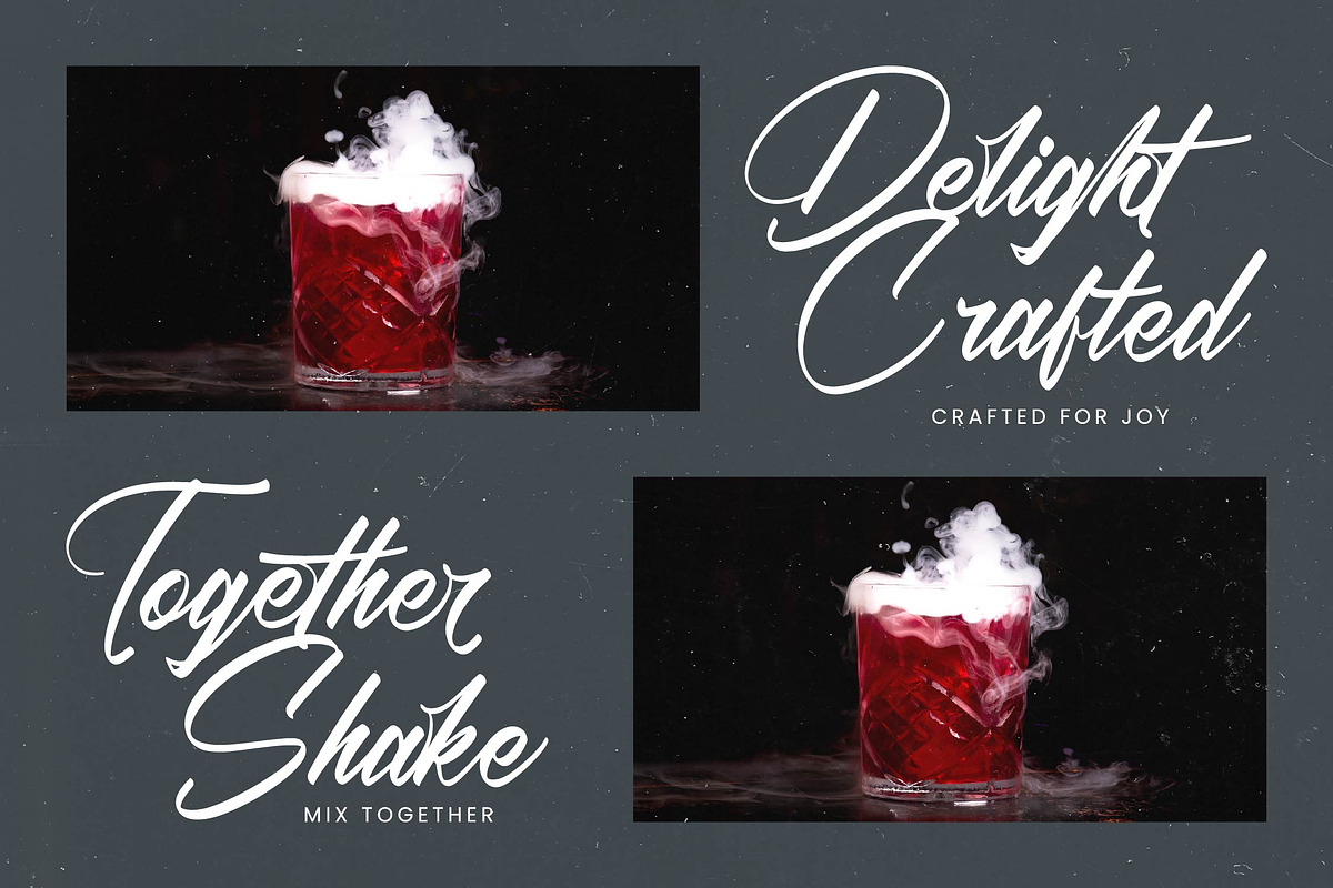 Black Fatal Brush Calligraphy Font, a Script Font by stylishtype.co (Photo 17 of 20)