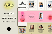 Instagram Carousel Templates | CANVA, a Social Media Template by Bonumo (Thumbnail 1 of 14)