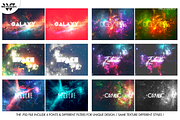 12 SPACE GALAXY Textures + BONUS, a Texture Graphic by WG DESIGN (Thumbnail 6 of 11)