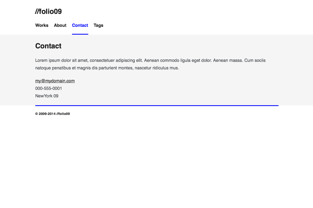 folio09, for Kirby 2 CMS, a Templates & Theme by Starckio (Photo 3 of 4)