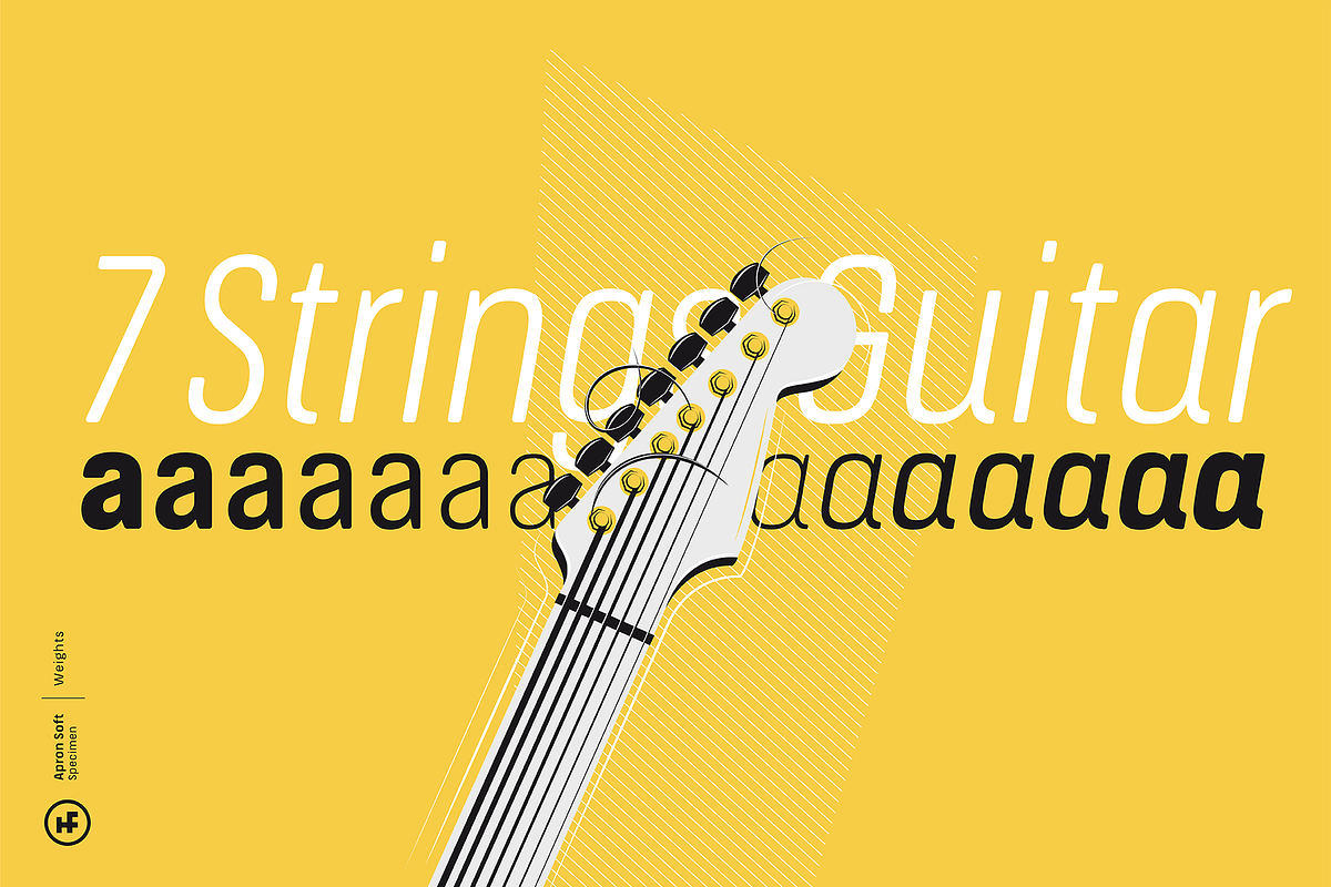 Apron Soft Narrow, a Sans Serif Font by Hurufatfont (Photo 10 of 12)