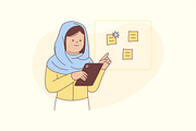 Office Working Illustration, an Object Graphic by Jump Studio (Thumbnail 3 of 12)