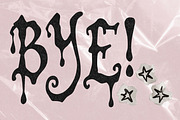 Ruinous Dripping Display Font, a Blackletter Font by The October Creative (Thumbnail 8 of 8)