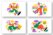 10 Daily Deals of The Day, a Person Illustration by denayunebgt (Thumbnail 2 of 4)