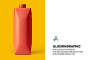Tetra Pak Prisma Pack Mockup, a Packaging Mockup by Illusiongraphic (Thumbnail 13 of 13)