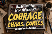 WELLDRUNE - Fearless Bold Stories, a Handwritten Font by HypeWorksCo (Thumbnail 3 of 17)