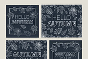 Hand drawn leaves of different trees, a Decorative Illustration by Tkoko vectors & patterns (Thumbnail 12 of 14)