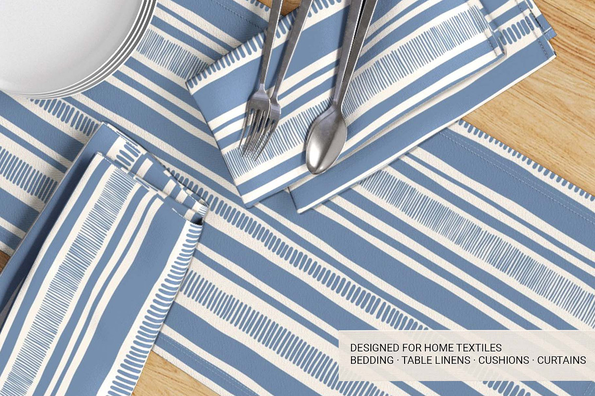 Hand Drawn Stripe Vector Patterns, a Pattern Graphic by Irina Ostapenko (Photo 5 of 5)