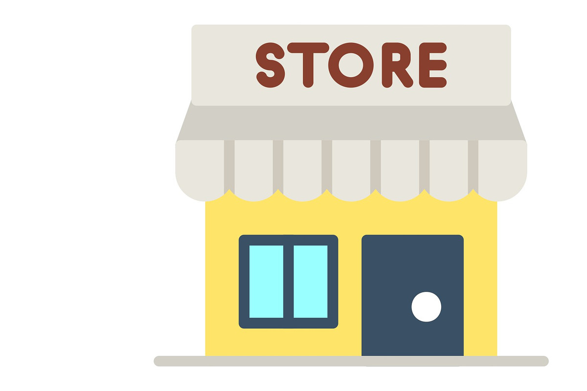 Store Flat Icon, an Icon by Pexelpy (Photo 1 of 2)