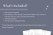 Resume Writer Resume Writing Service, a Resume Template by Climbwithelevator (Thumbnail 3 of 6)