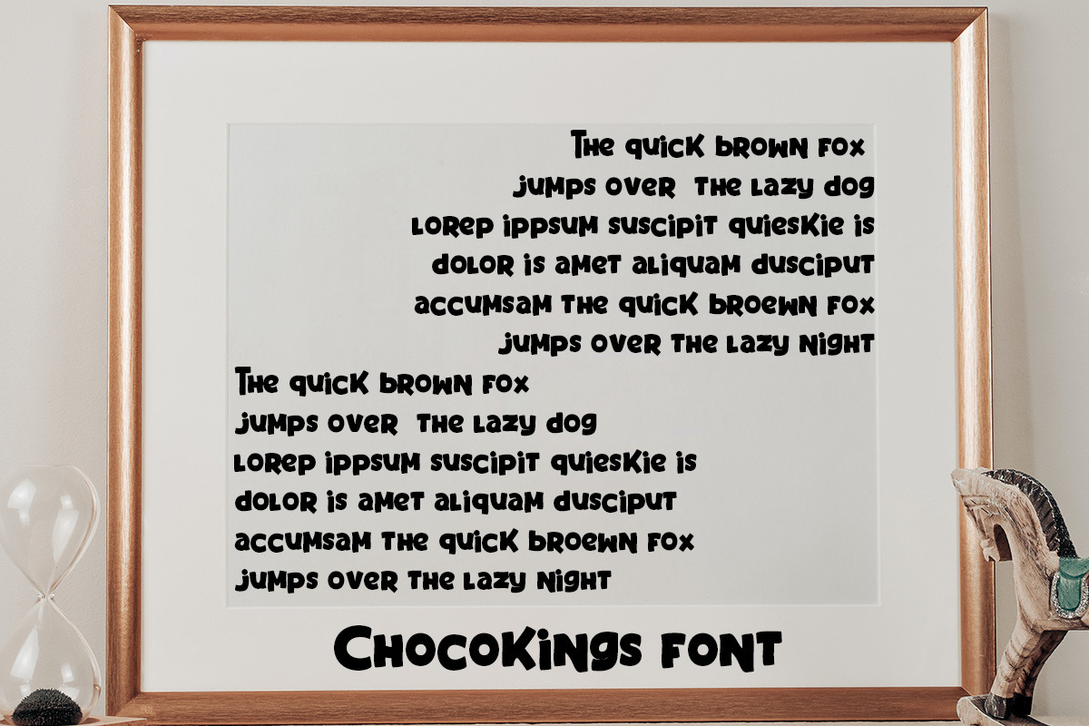 Chocokings, a Font by Bramcreative (Photo 5 of 5)