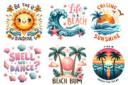 Retro Summer Vibes Sublimation, an Illustration by Designworld (Thumbnail 4 of 6)