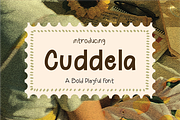 Cuddela - Bold Palyful Font, a Handwritten Font by Berdansabersama (Thumbnail 1 of 8)