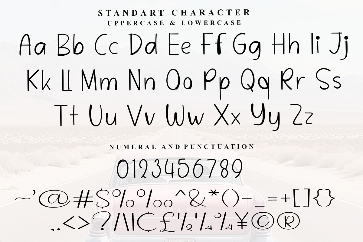 Creative Handmade, a Sans Serif Font by InermediaSTUDIO (Photo 3 of 7)