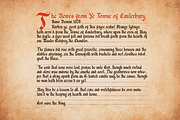 Kejddart | Blackletter Typeface, a Blackletter Font by Denustudios (Thumbnail 8 of 12)