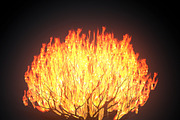 Burning bush, an Environmental 3D Model by AndrewWhite (Thumbnail 6 of 9)