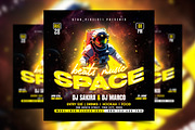 Space Flyer Template, a Flyer Template by StarPixles11 (Thumbnail 2 of 3)